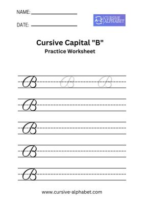 how to write a cursive capital B: exploring the evolution of handwriting styles over time